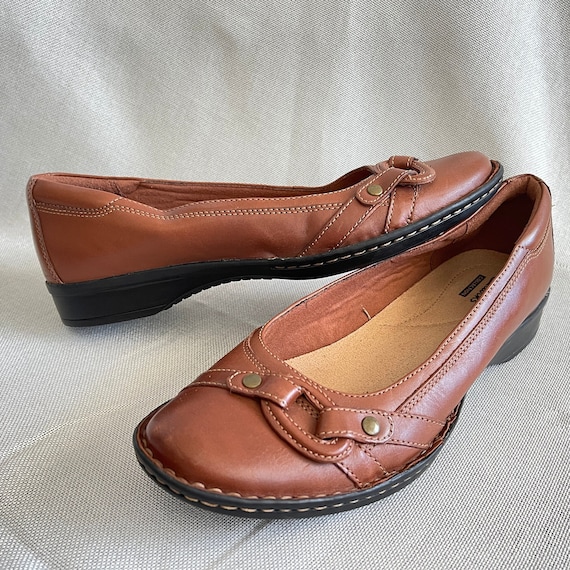 CLARKS Shoes Clarks Collection Leather Women's - Etsy