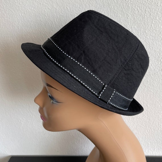SCALA PRONTO Bucket black hat Cotton black women'… - image 4