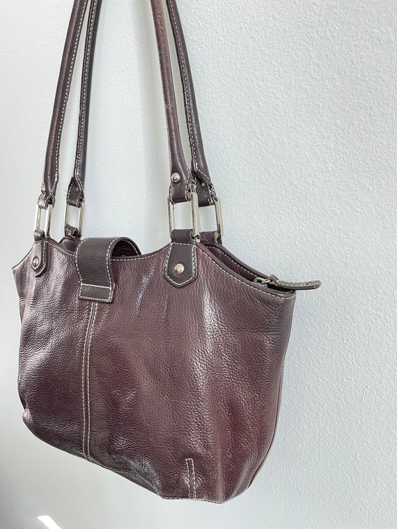 TIGNANELLO shoulder bag Genuine leather shoulder … - image 6