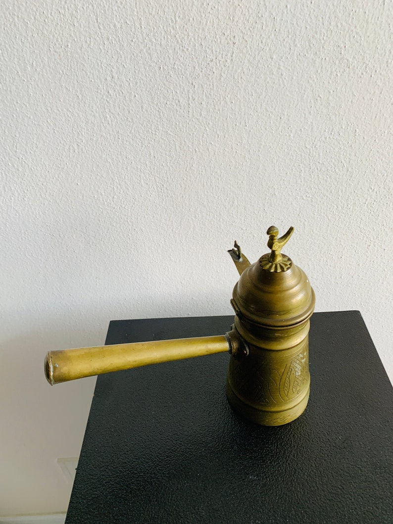 Turkish Coffee Maker Pot handmade Copper coffee maker Coffee pot Coffee Maker Copper cookware Vintage coffee maker