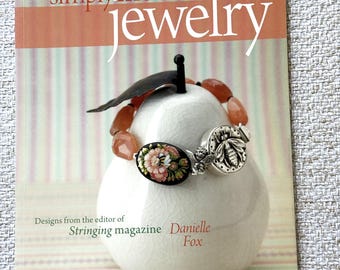 Book Jewelry Simply Modern Danielle Fox Stringing magazine