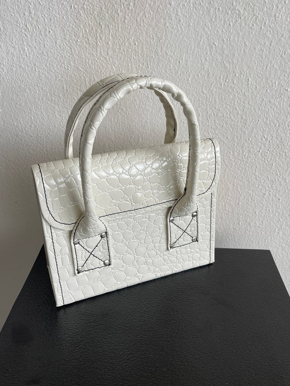 Case for documents Hand bag for documents White l… - image 8