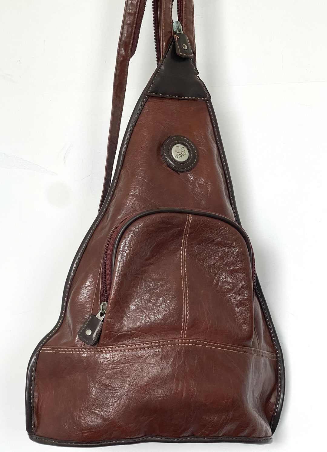 MOUFLON Backpack Sacs-bags Canada Brown Leather Backpack