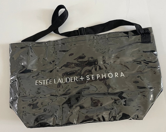 ESTEE Lauder &Sephora Shop Bag Black waterproof h… - image 2