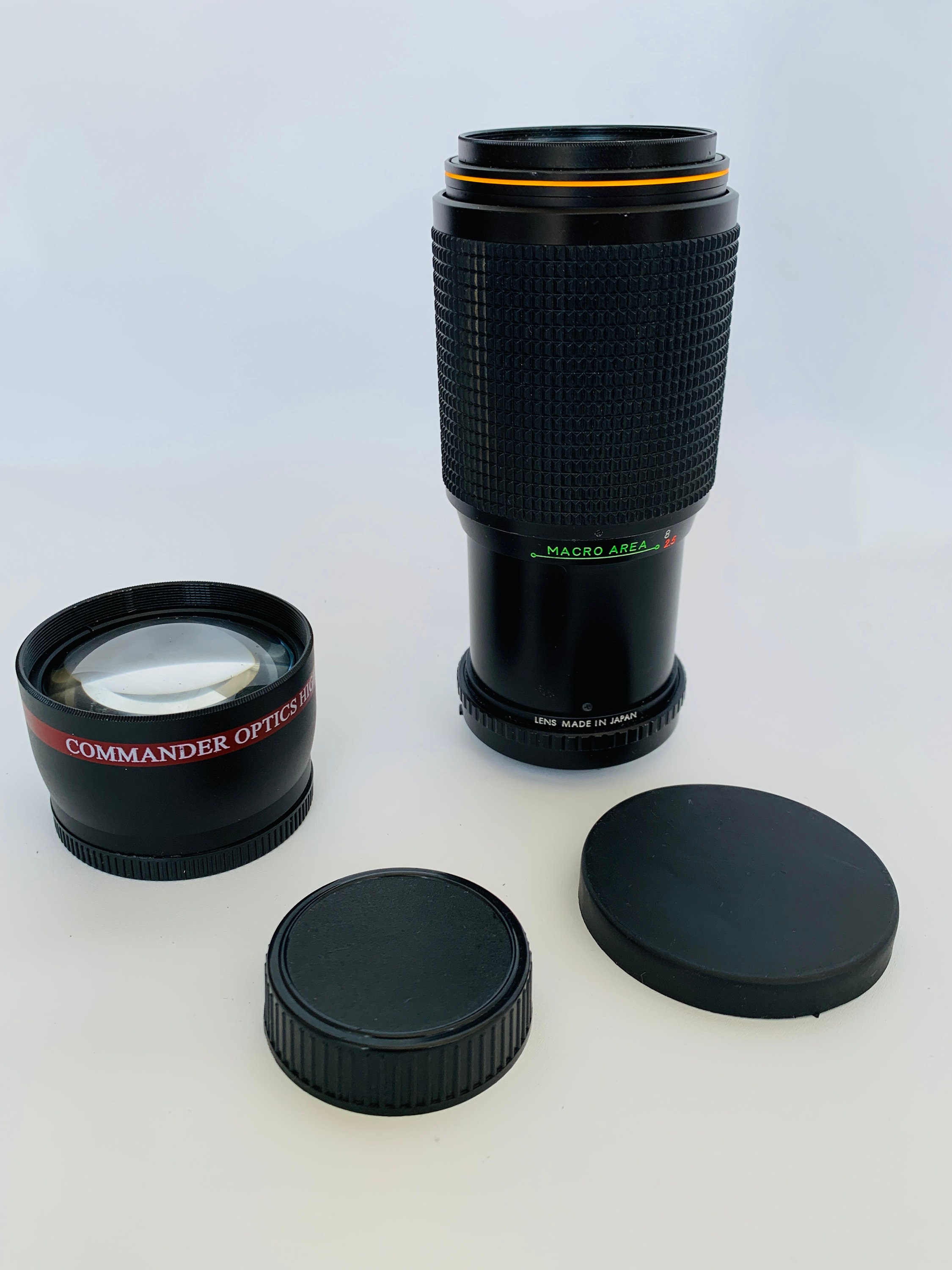 Camera Lens MACRO Area Display Stand Commander Optics High Etsy