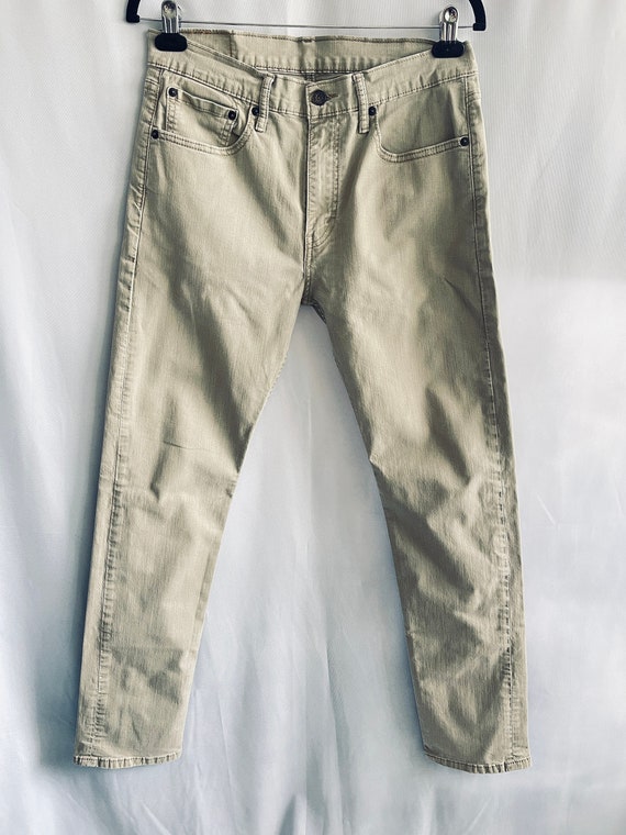 LEVI'S STRAUSS JEANS Beige jeans size W 32/L 34 C… - image 1