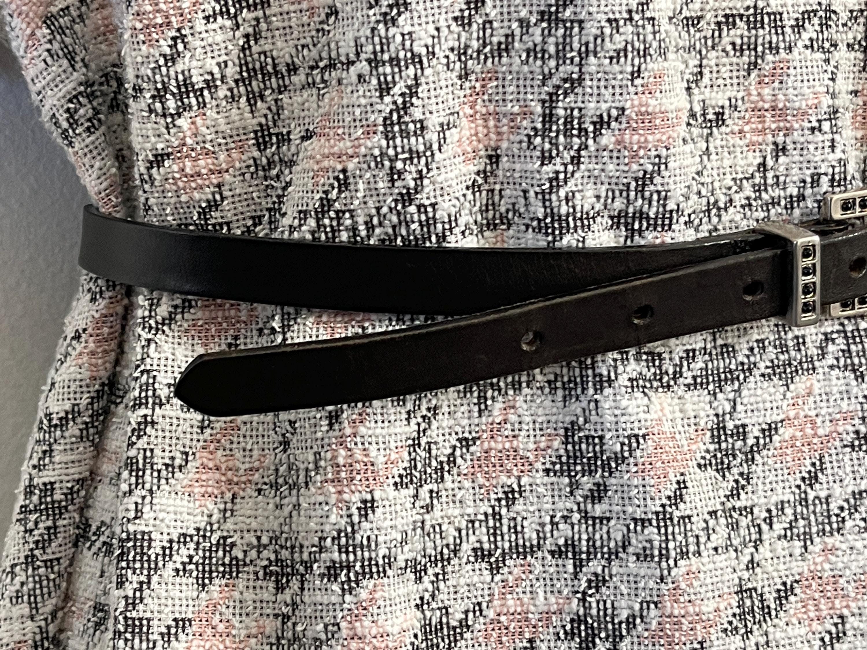 Albatros Made in Italy leather‎ belt sz M ALBATROS Vintage Belt Dark Brown Women main image 2