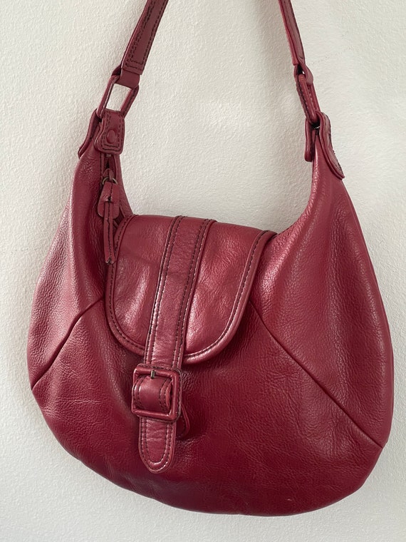 KEHHETH COLE shoulder bag Genuine leather red wome