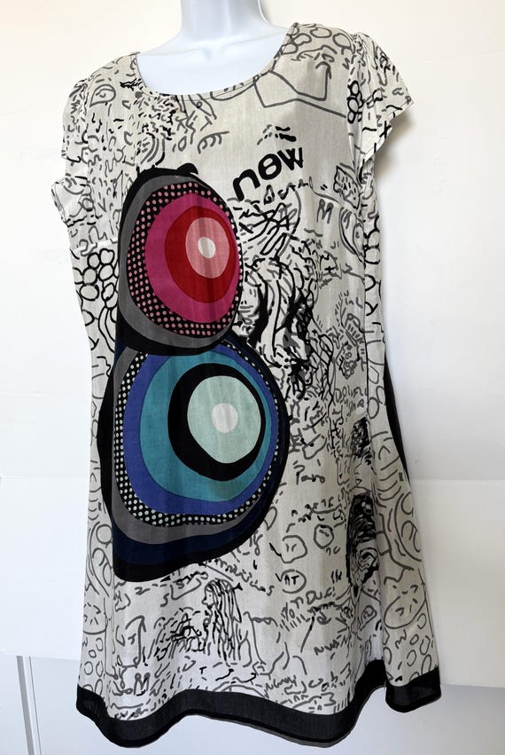 desigual dress black and white Desigual Women Dress from Desigual exclusive at Urbanheer main image 0
