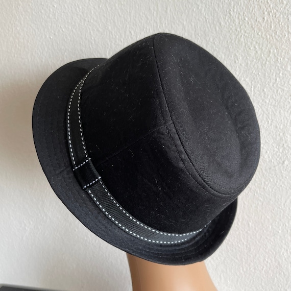 SCALA PRONTO Bucket black hat Cotton black women'… - image 1