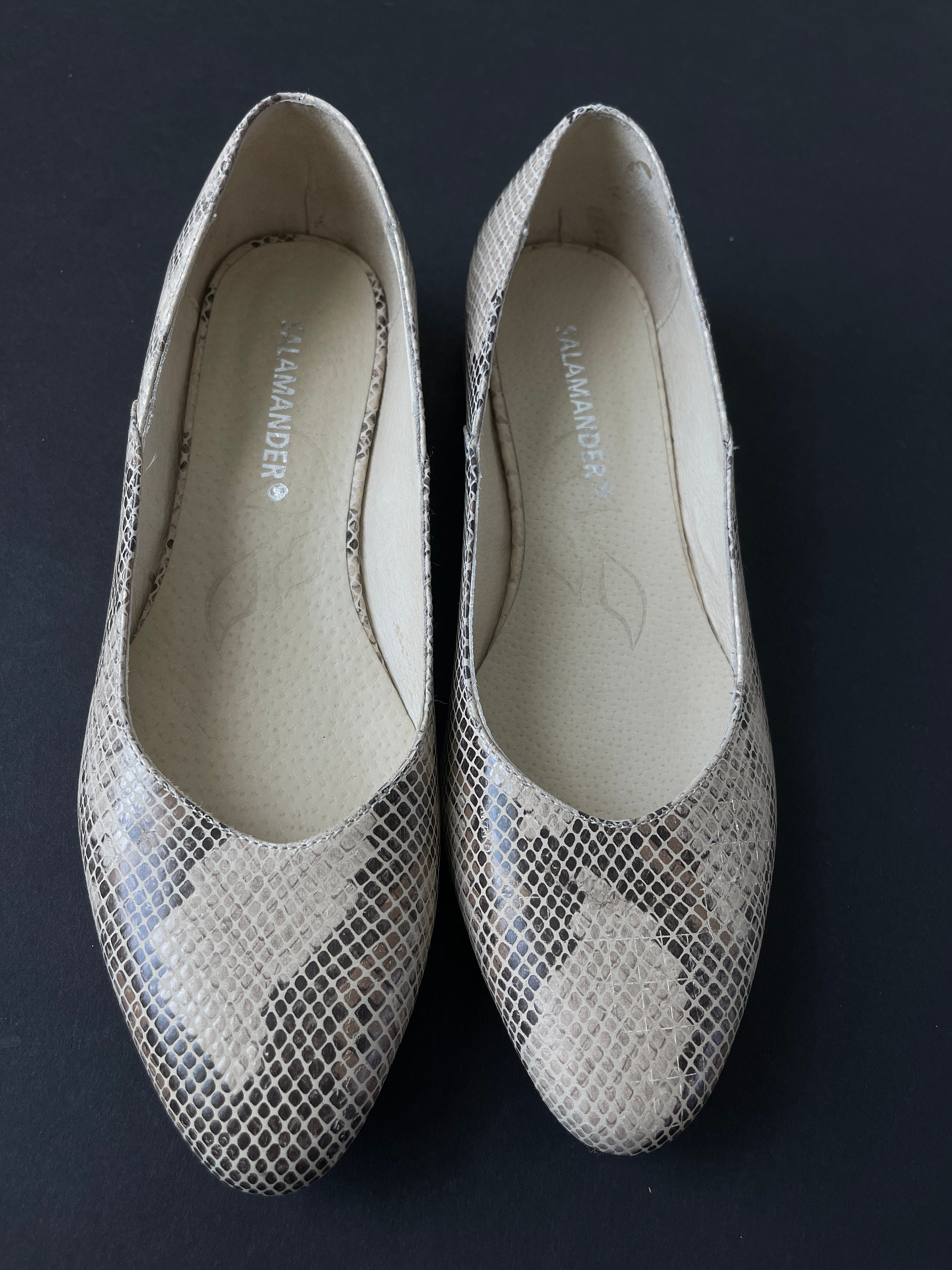 Lucky brand snakeskin flats deals