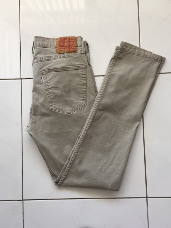 LEVI'S STRAUSS JEANS Beige jeans size W 32/L 34 C… - image 3