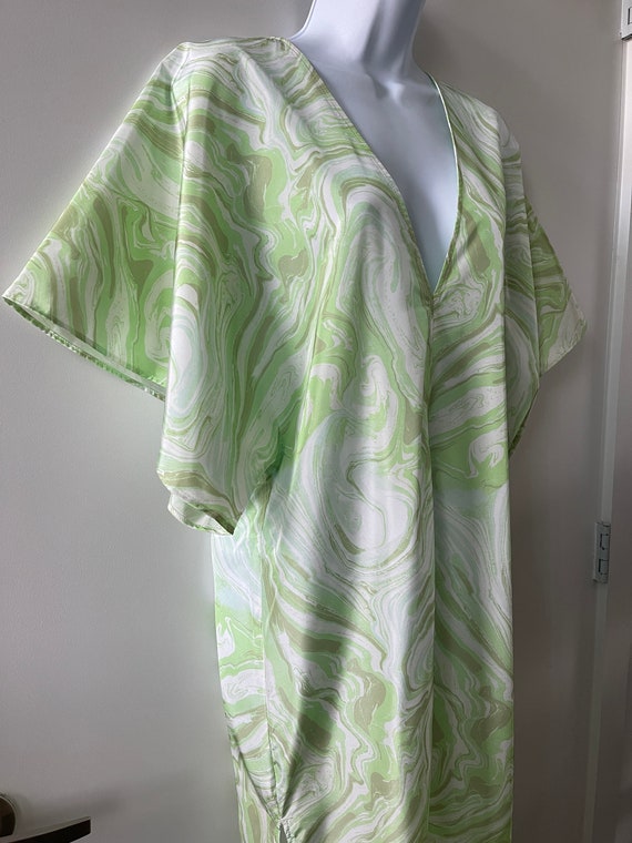 H&M Green Dress Women's Polyester Green White Dress Size S Short Sleeve New  - Etsy