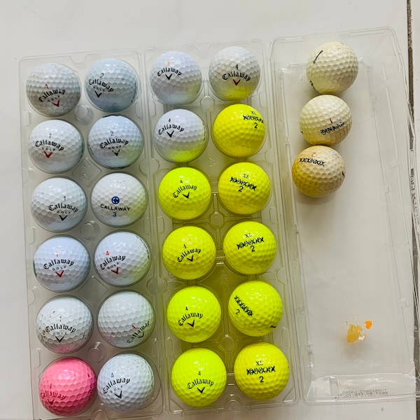 Used Golf Balls Etsy