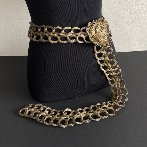 Bronze Metallic Wire  Belt Bronze Metallic Wire Belt main image 4