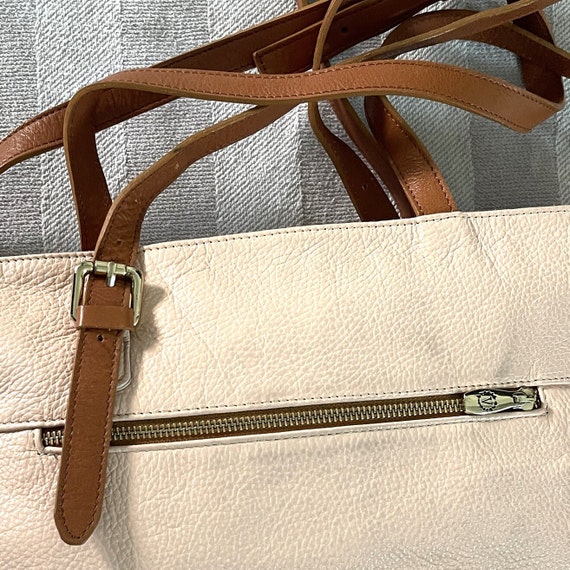 VALENTINA Shoulder Bag Pink leather tote bag made… - image 10