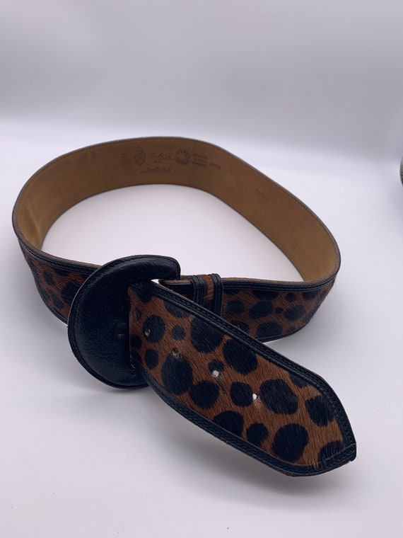 FOLISI leather belt Genuine leather belt for ANN … - image 4