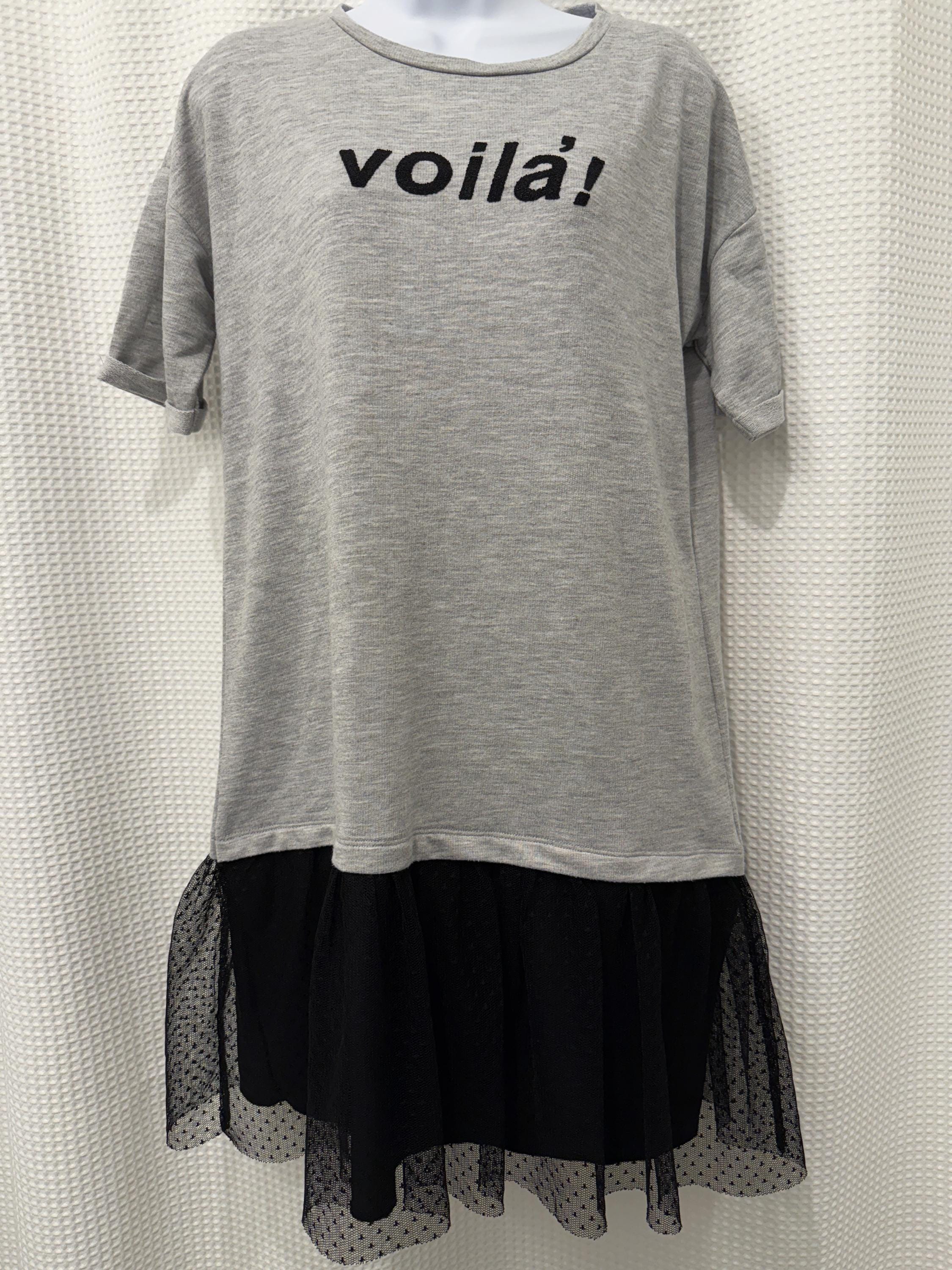 Defacto Dress Girl's Gray Cotton/black Polyester Short Sleeve Made in  Turkey Dress Size L Dress - Etsy