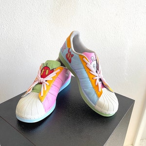 Adidas womens deals rainbow shoes