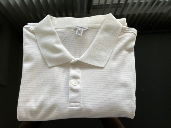 Calvin klein collar t shirt sales