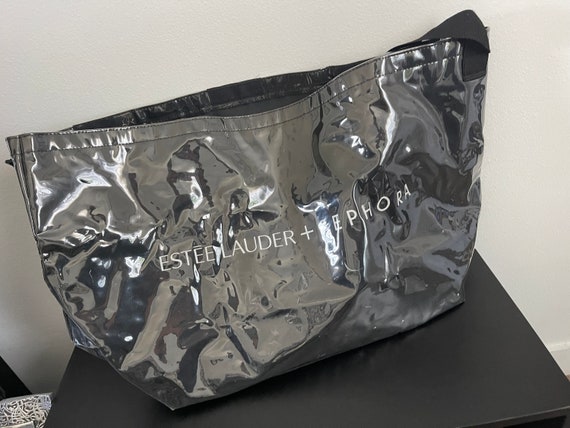 ESTEE Lauder &Sephora Shop Bag Black waterproof h… - image 8