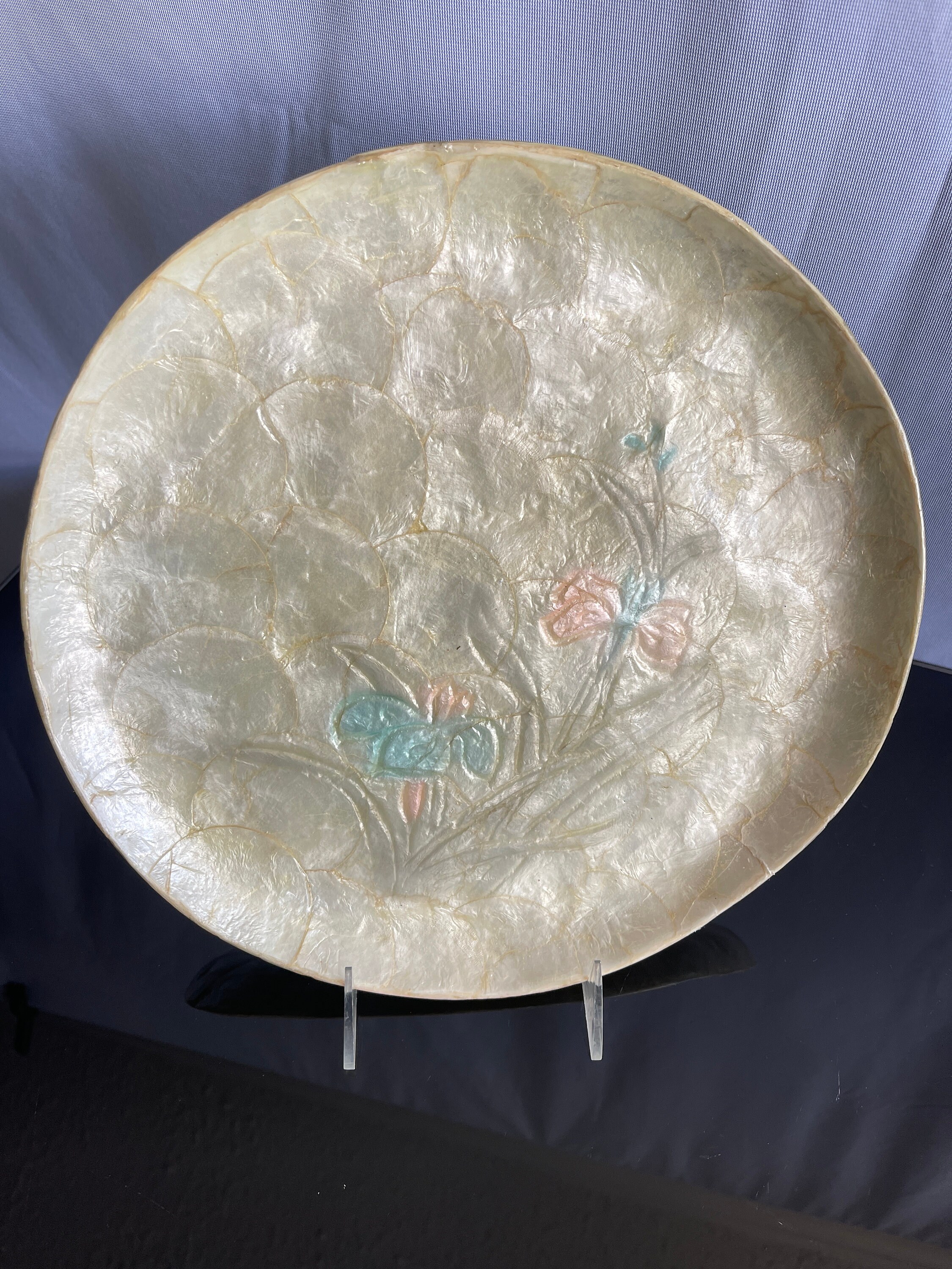 PLATES Mother of Pearl Plate Decoration Plate Service Plate Etsy
