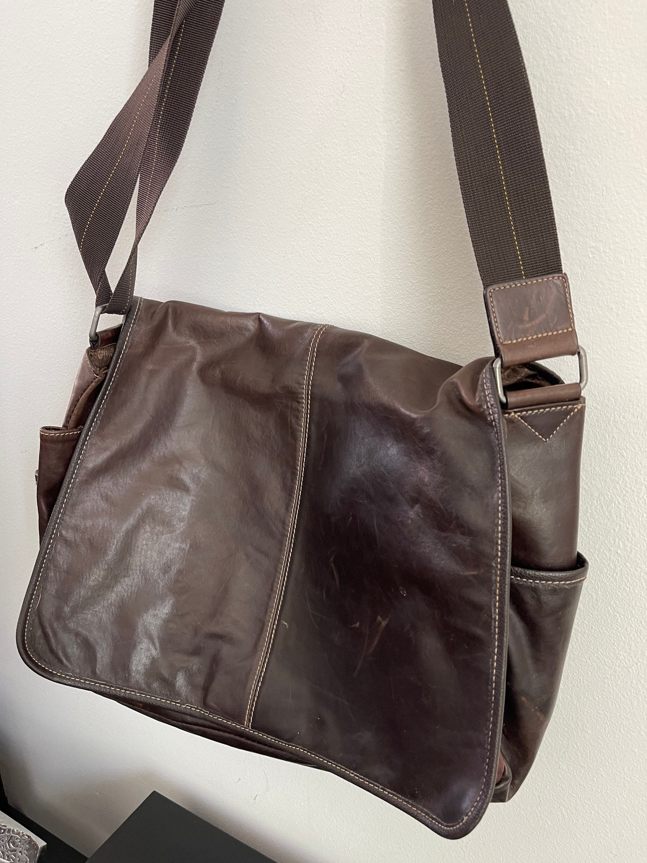 Perry ellis messenger bag sale