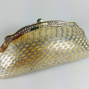 vintage glittery gold clutch or evening bag $45 - bags and purses - bright  lights big pretty