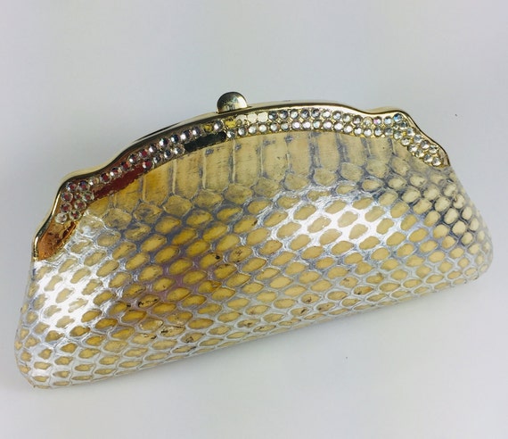 Shop Vintage Metal Mosaic Clutch Handbag | Crafti House