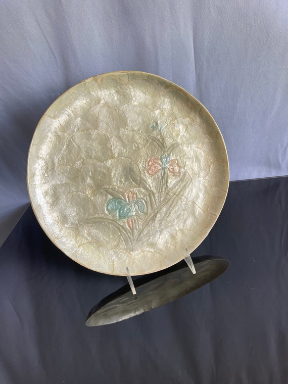 PLATES Mother of Pearl Plate Decoration Plate Service Plate Etsy