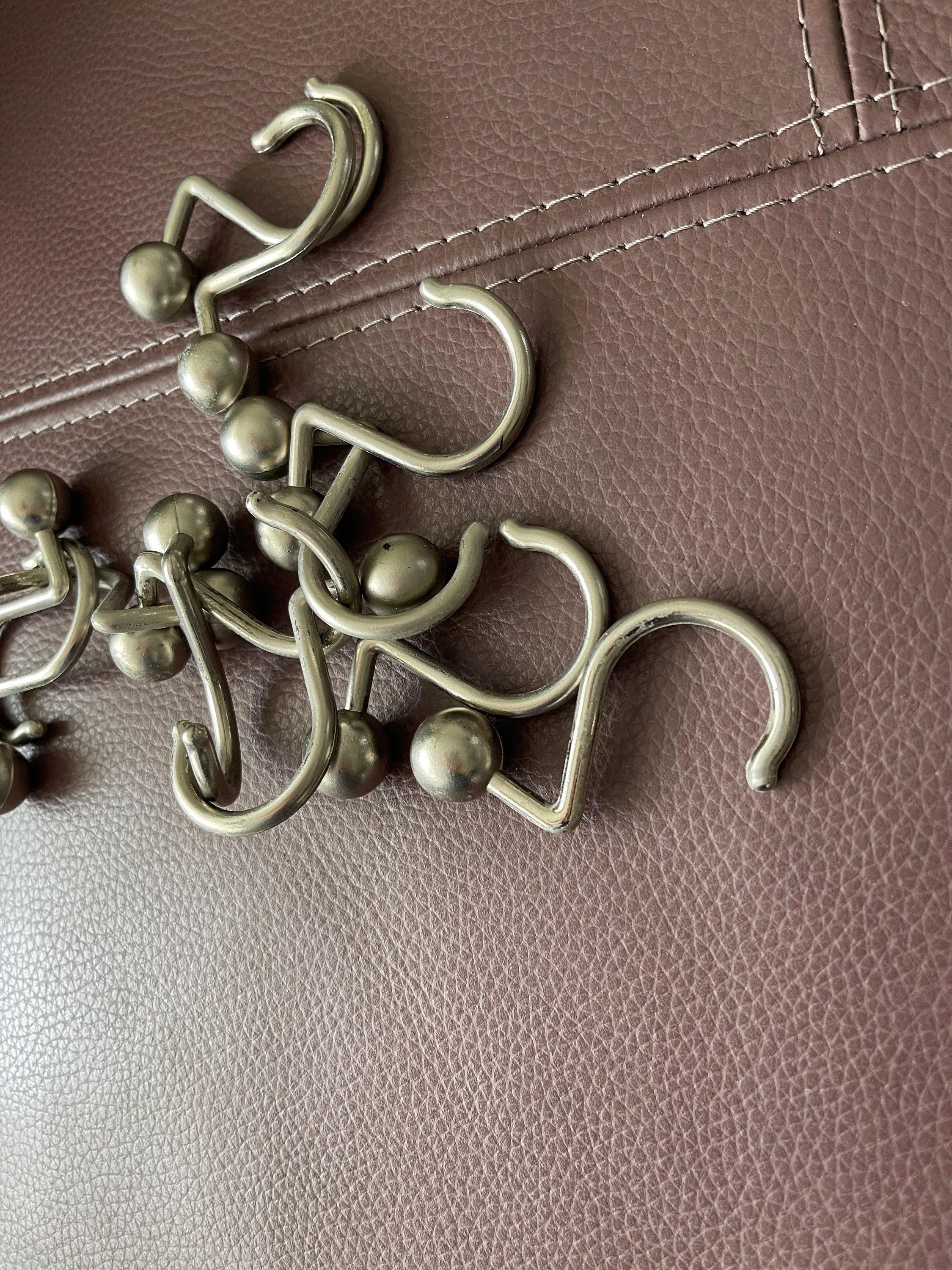 12 Shower Curtain Rings Vintage Shower Curtain Rings Curtain Accessory