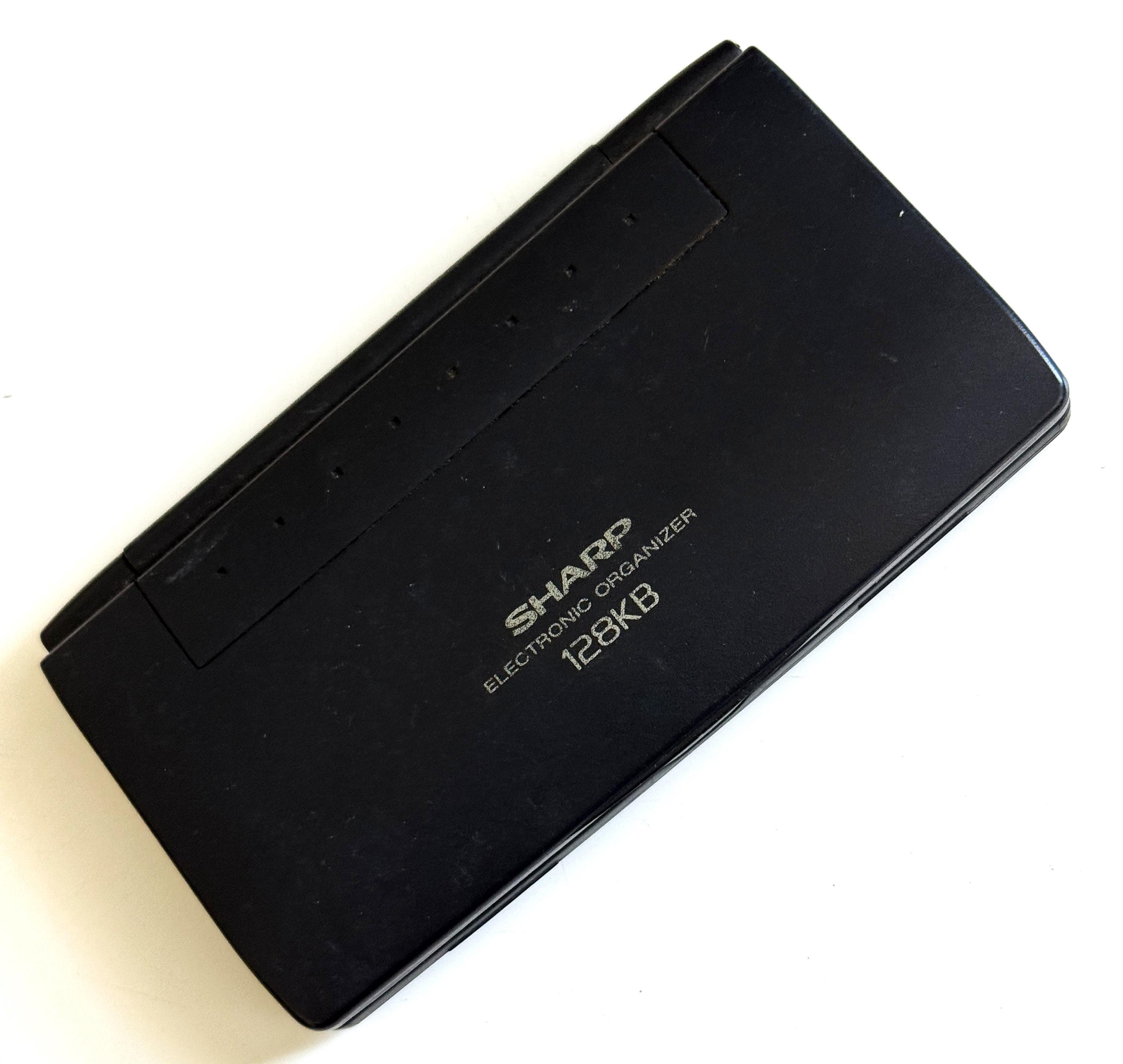 SHARP 128KB Organizer Electronic Hand Held Organizer Vintage Sharp