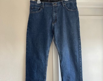 WRANGLER authentic men's jeans Blue cotton jeans size 36/30