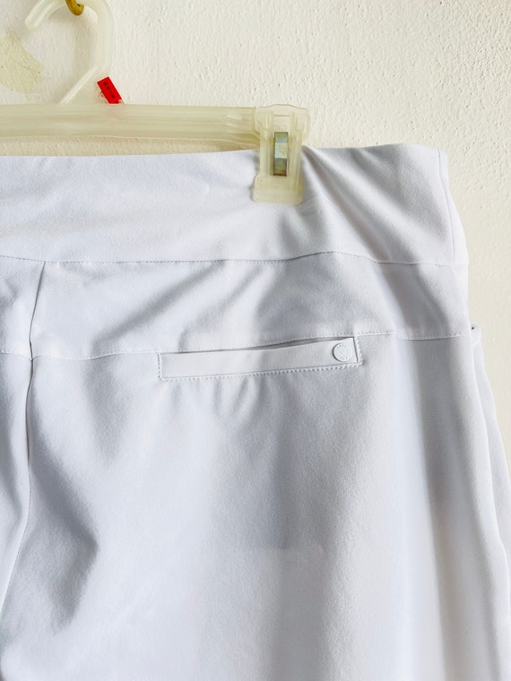 TAIL white pants Elastic pants White women's pants High waist pants White pants size 16 Plus Size Pants, Maxi pants, Oversize Pants View 6