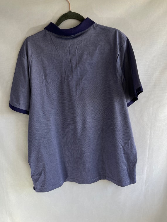 MICHAEL KORS men's polo T-shirt Custom blue/dark … - image 3