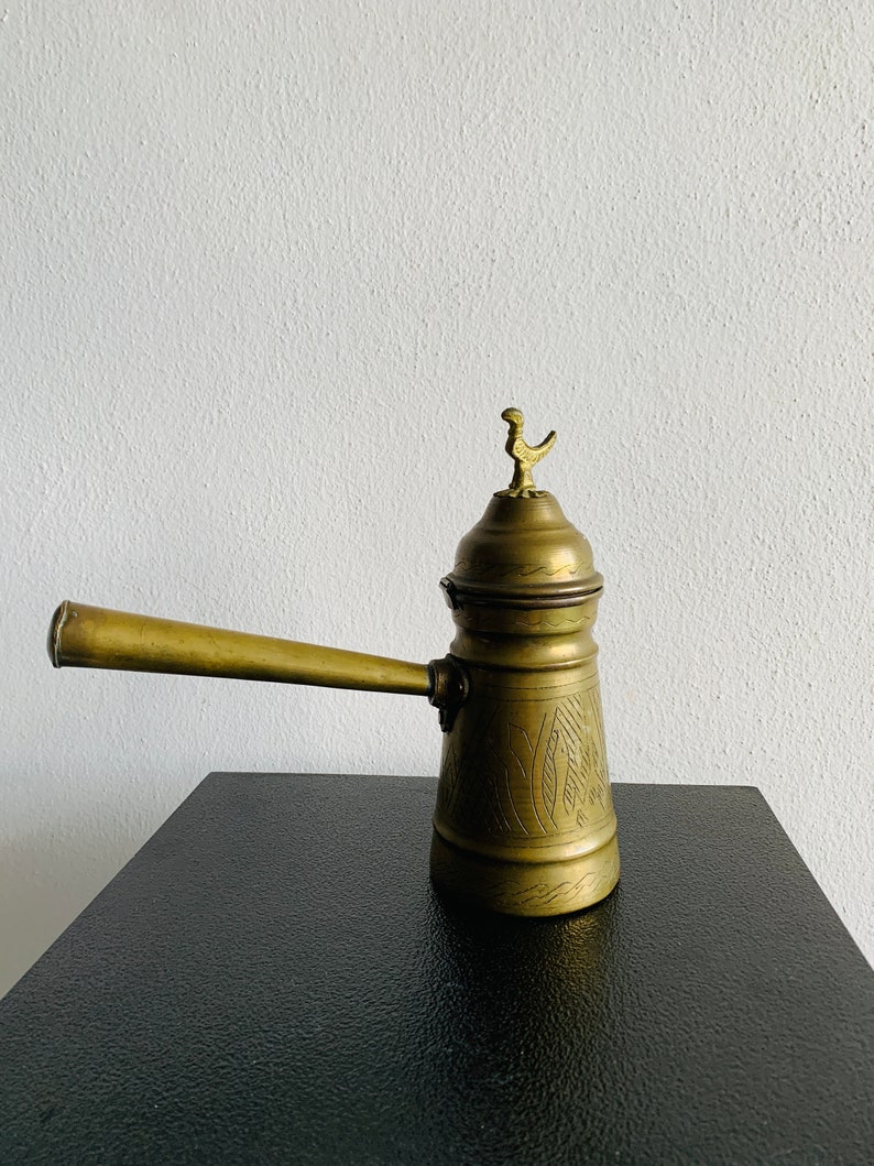 Turkish Coffee Maker Pot handmade Copper coffee maker Coffee pot Coffee Maker Copper cookware Vintage coffee maker