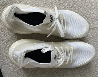 ADIDAS White Sneakers Running Gel Shoes Men's Trainers Size 9,5 Men's  Sneakers - Etsy