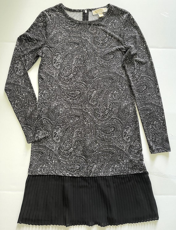 Michael Kors dress Long sleeve Black/gray dress Po