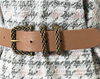 White House Black Market Women's Brown Belt ML
