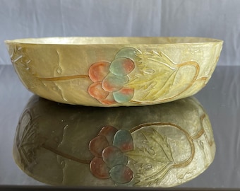 Plated Mother of Pearl Bowl Decoration bowls Service bowl for dry products Hand made bowls