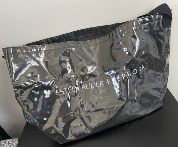 ESTEE Lauder &Sephora Shop Bag Black waterproof h… - image 1