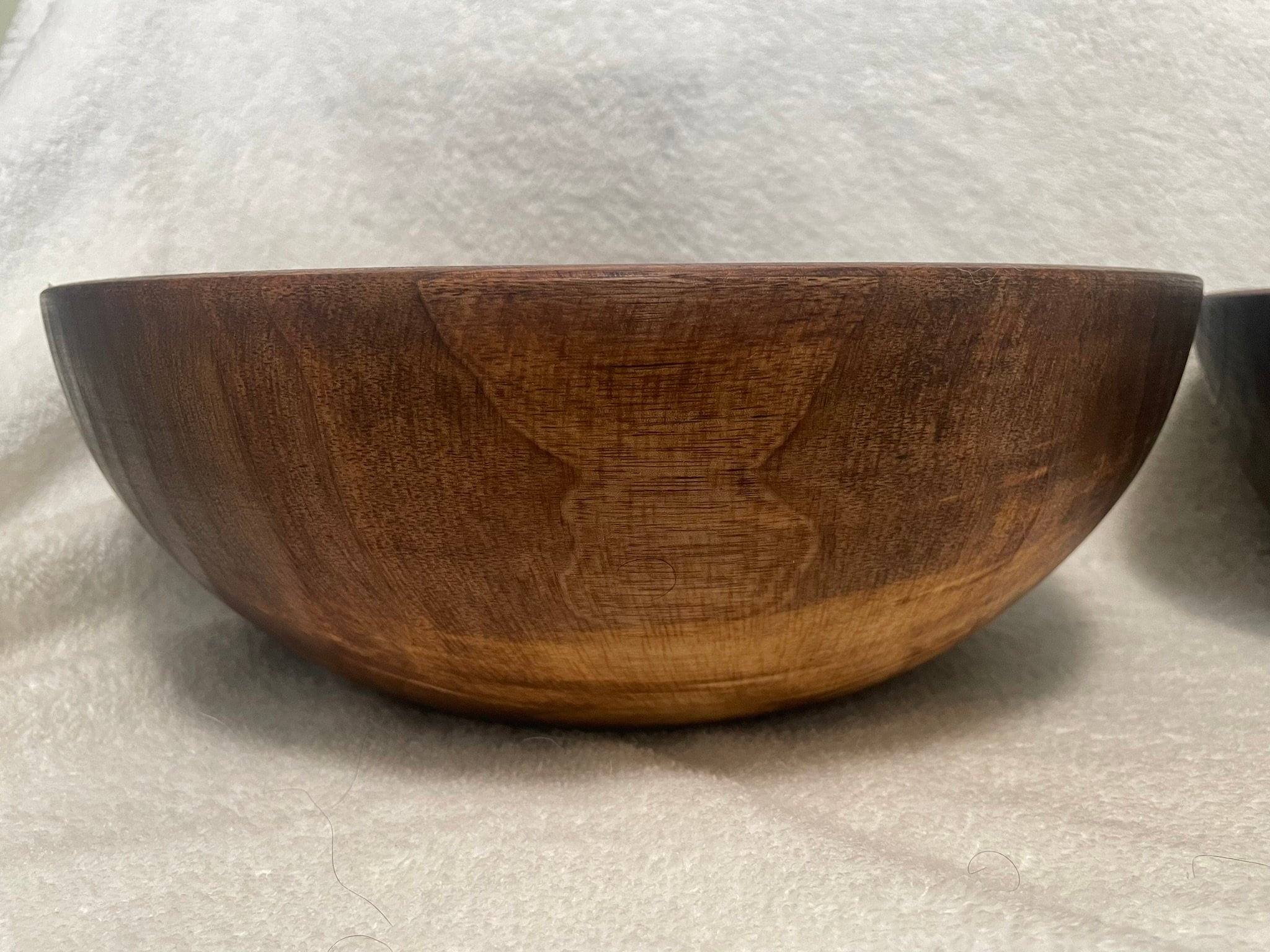 Black Walnut Salad Bowl Etsy