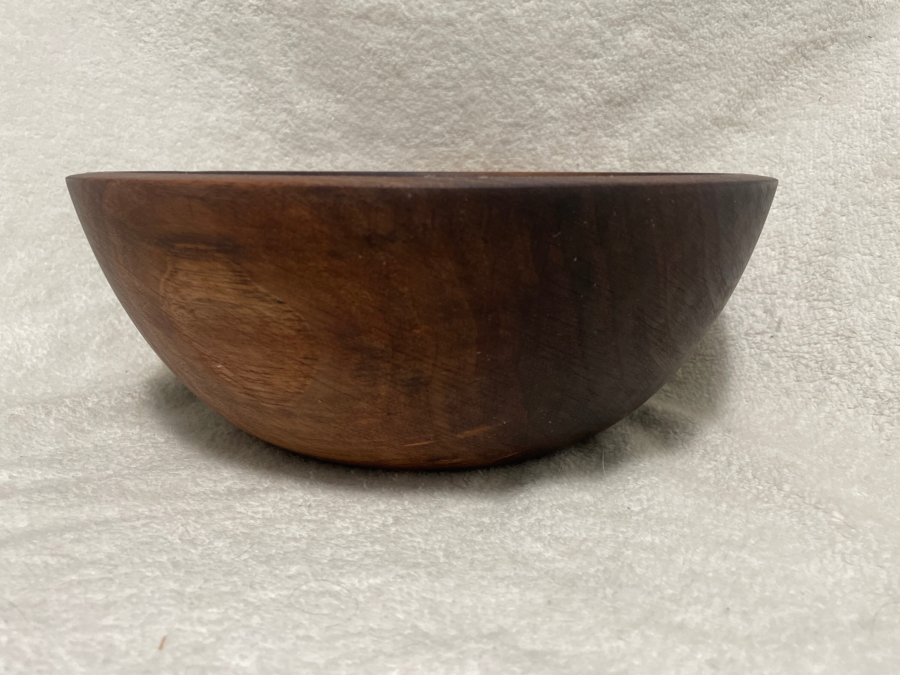 Black Walnut Salad Bowl Etsy