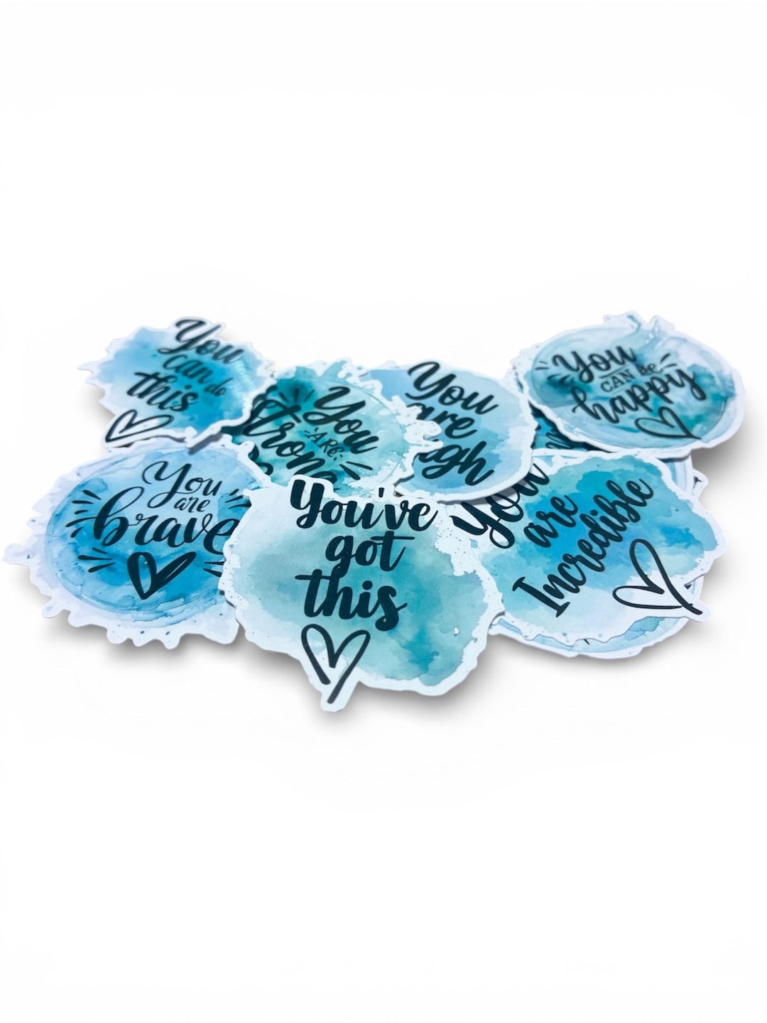 Postive Quote Stickers Pack Of 10 Mental Health Affirmation postive-quote-stickers-pack-of-10-mental-health-affirmation