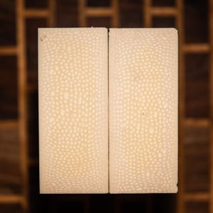 Resin Knife Scales - Scale Pattern - Rain Drop Pattern - res-5
