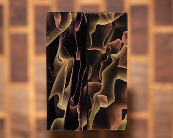 Resin, Copper, and Brass Knife Scales - Composite Knife Scales - ex-99