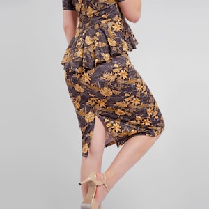 Tango skirt with GIROS print - Felicia