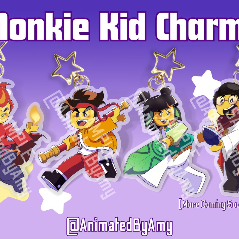 Monkie Kid Keychain - Etsy