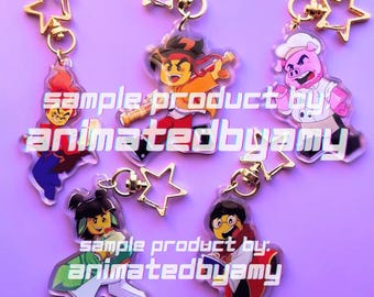 LMK Red Son | MK | Mei | Tang | Pigsy Keychain - Etsy Denmark