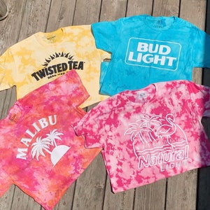 Summer Drinking Tie Dye Shirts